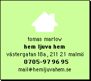 Tomas Marlow - Hem ljuva hem